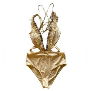 Swimsuit and Coverup - One Piece with Skirt New Condition